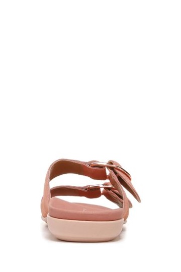 Vionic Red Corlee Slider Sandals