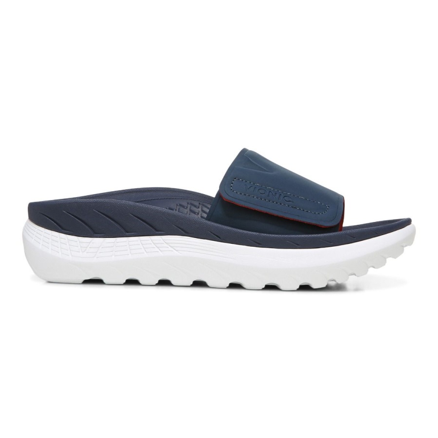 Vionic Rejuvenate Recovery Sandal Navy