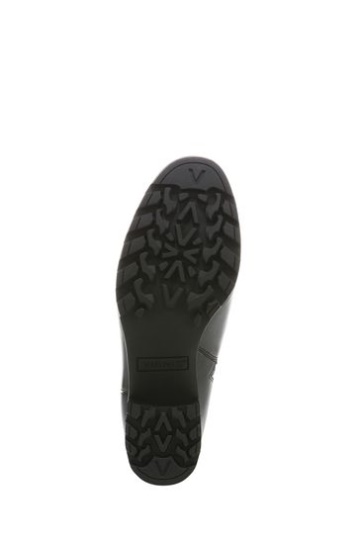 Vionic Ronan Black Stretch Synthetic Mid Shaft Boots