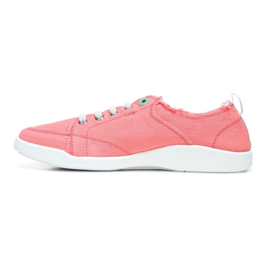 Vionic Sea Coral Canvas Pismo Casual Trainer