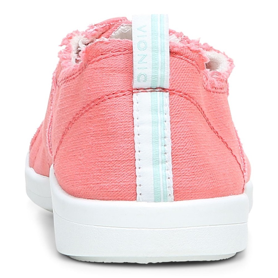 Vionic Sea Coral Canvas Pismo Casual Trainer