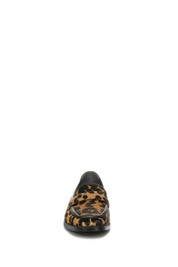 Vionic Sellah Tan Leopard Slip On Shoes