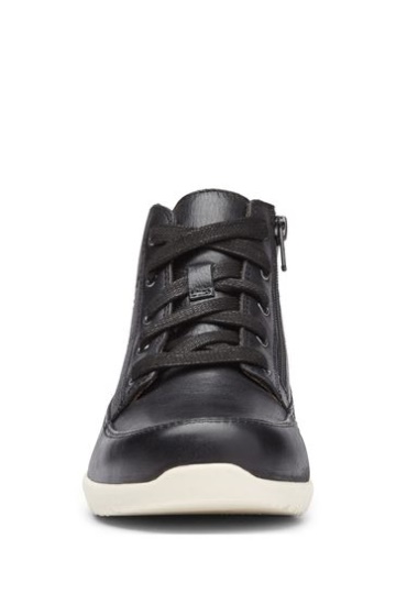 Vionic Shawna Black Chukka Ankle Boots