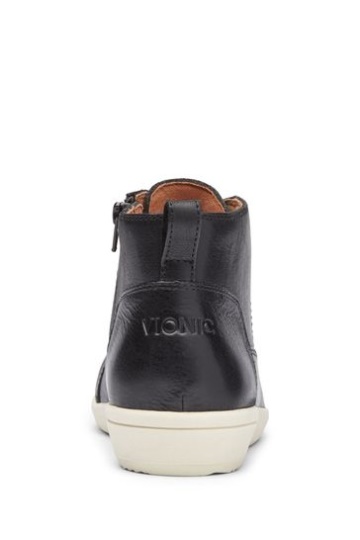 Vionic Shawna Black Chukka Ankle Boots