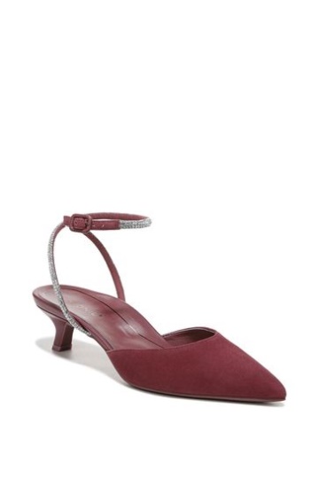 Vionic Shiraz Jewel Red Jacynda Pumps
