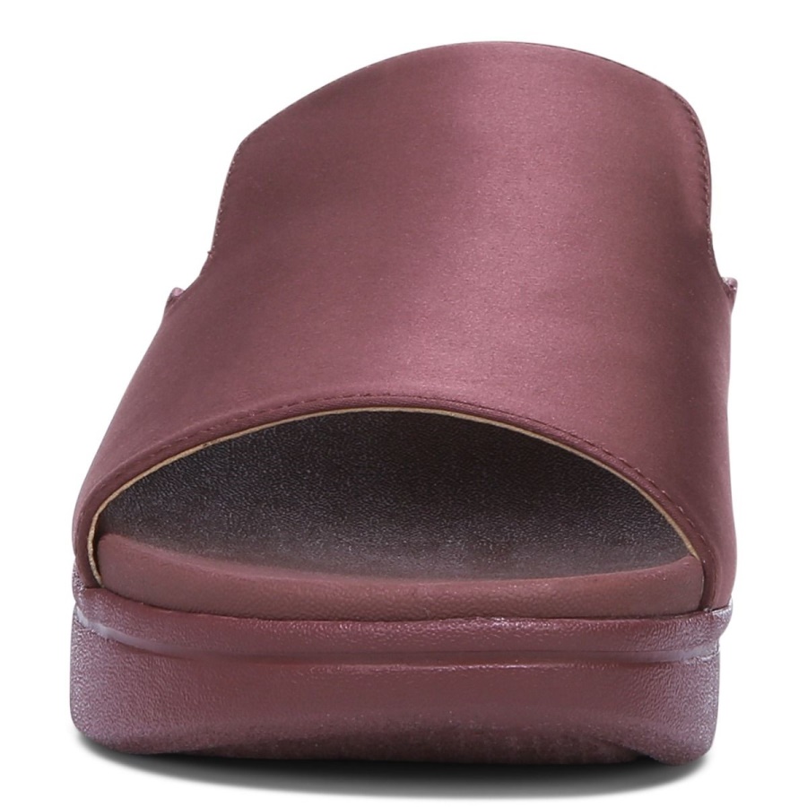 Vionic Shiraz Satin Monica Platform Sandal