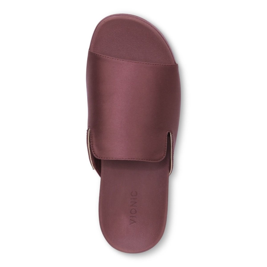 Vionic Shiraz Satin Monica Platform Sandal