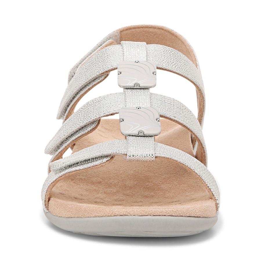 Vionic Silver Amber Adjustable Sandal
