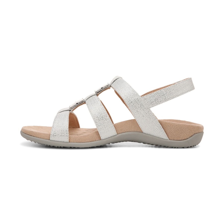 Vionic Silver Amber Adjustable Sandal