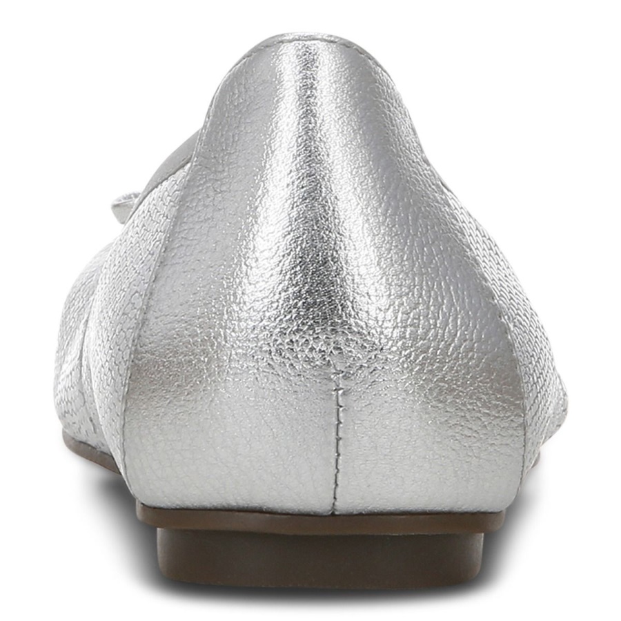 Vionic Silver Minna Ballet Flat