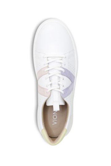 Vionic Simasa White Cup Sole Sneaker Trainers