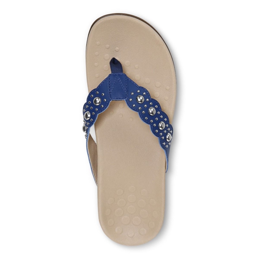 Vionic Starley Sandal Dark Blue