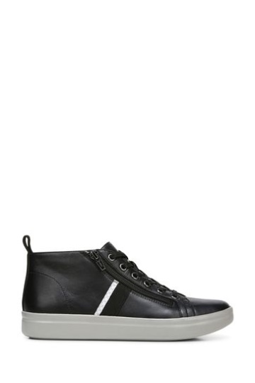 Vionic Stevie Black High Top Sneakers