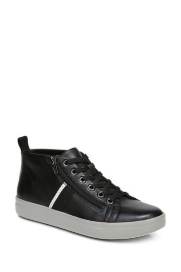 Vionic Stevie Black High Top Sneakers