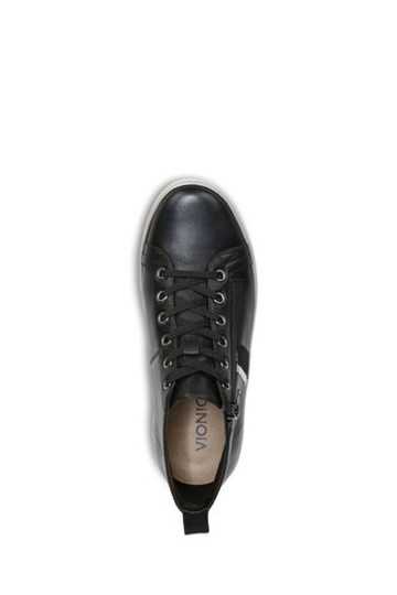 Vionic Stevie Black High Top Sneakers