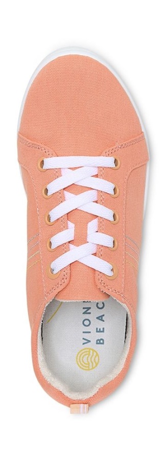 Vionic Stinson Sneaker Papaya Canvas