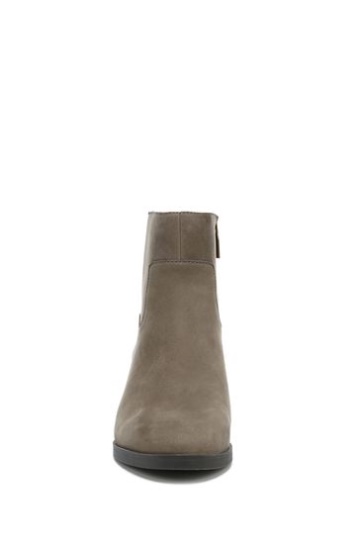 Vionic Stone Grey Nubuck Shantelle Ankle Boots