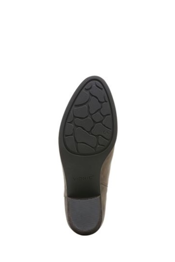 Vionic Stone Grey Nubuck Shantelle Ankle Boots
