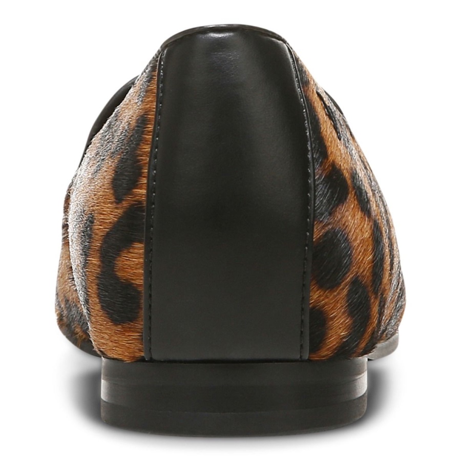 Vionic Tan Leopard Willa Slip on Flat