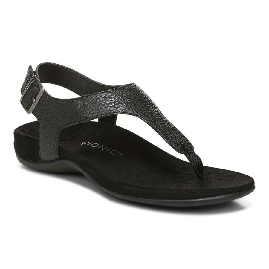 Vionic Terra Sandal Black