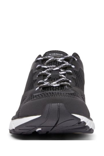 Vionic Tokyo Black Lace Up Trainers