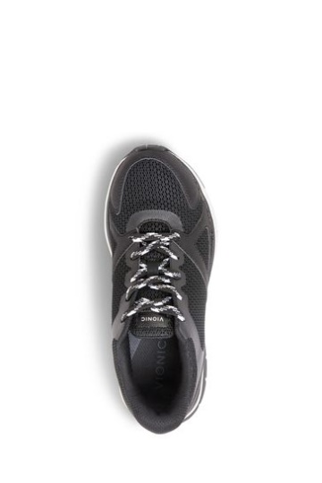 Vionic Tokyo Black Lace Up Trainers