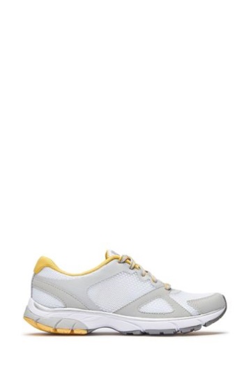 Vionic Tokyo White Lace Up Trainers