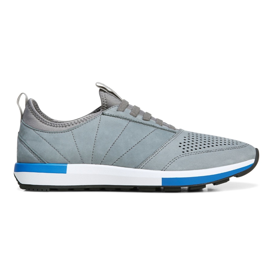 Vionic Trent Sneaker Grey Nubuck