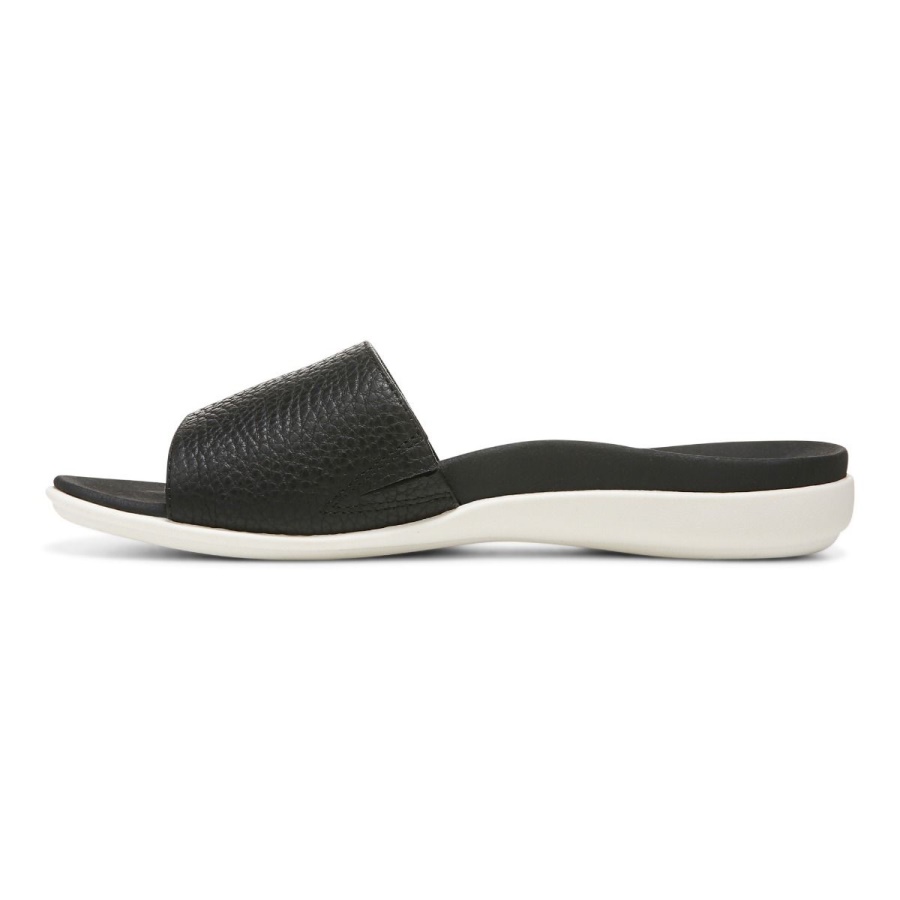 Vionic Val Slide Sandal Black