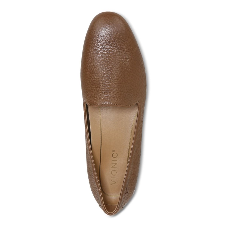 Vionic Willa Slip on Flat Monks Robe Tumbled