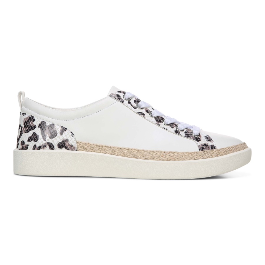 Vionic Winny Sneaker White Leopard