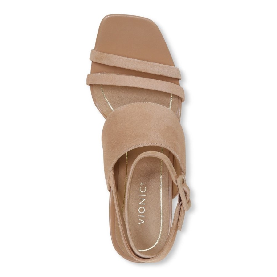 Vionic Yasmin Heel Macaroon