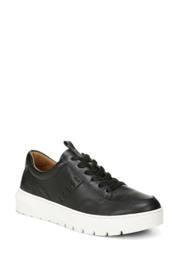 Vionic Ysenia Black Lace Up Sneaker Trainers
