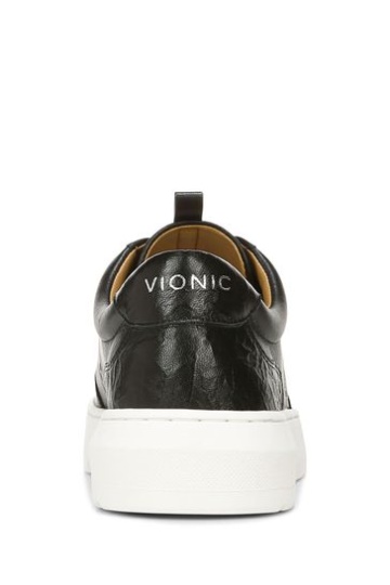 Vionic Ysenia Black Lace Up Sneaker Trainers