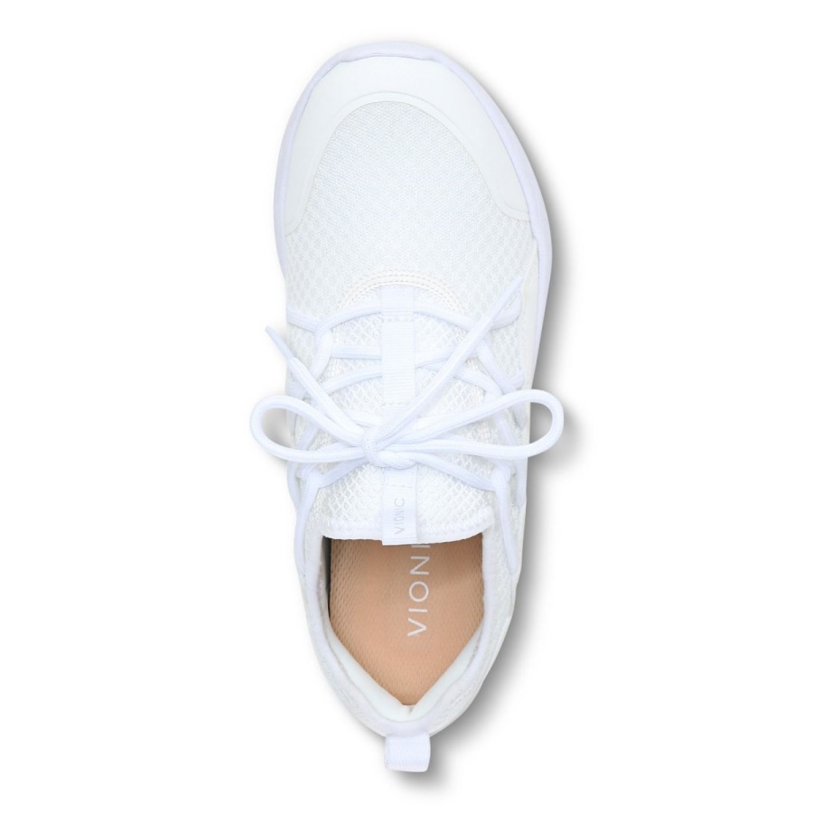Vionic Zeliya Lace Up Sneaker White
