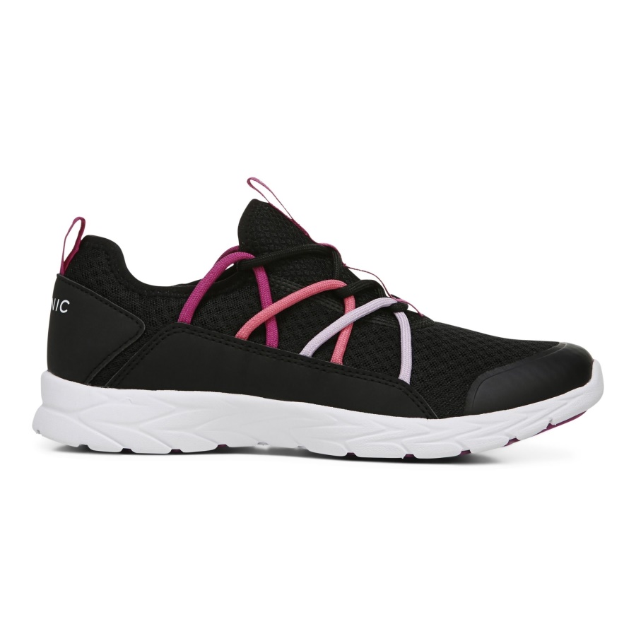 Vionic Zeliya Lace Up Trainer Black