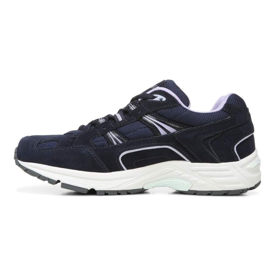 Walker Classic Trainer Vionic Navy/Purple Heather