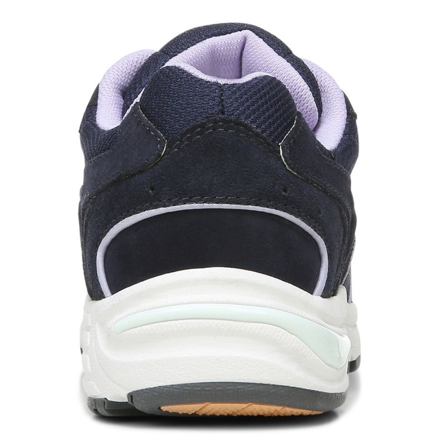 Walker Classic Trainer Vionic Navy/Purple Heather