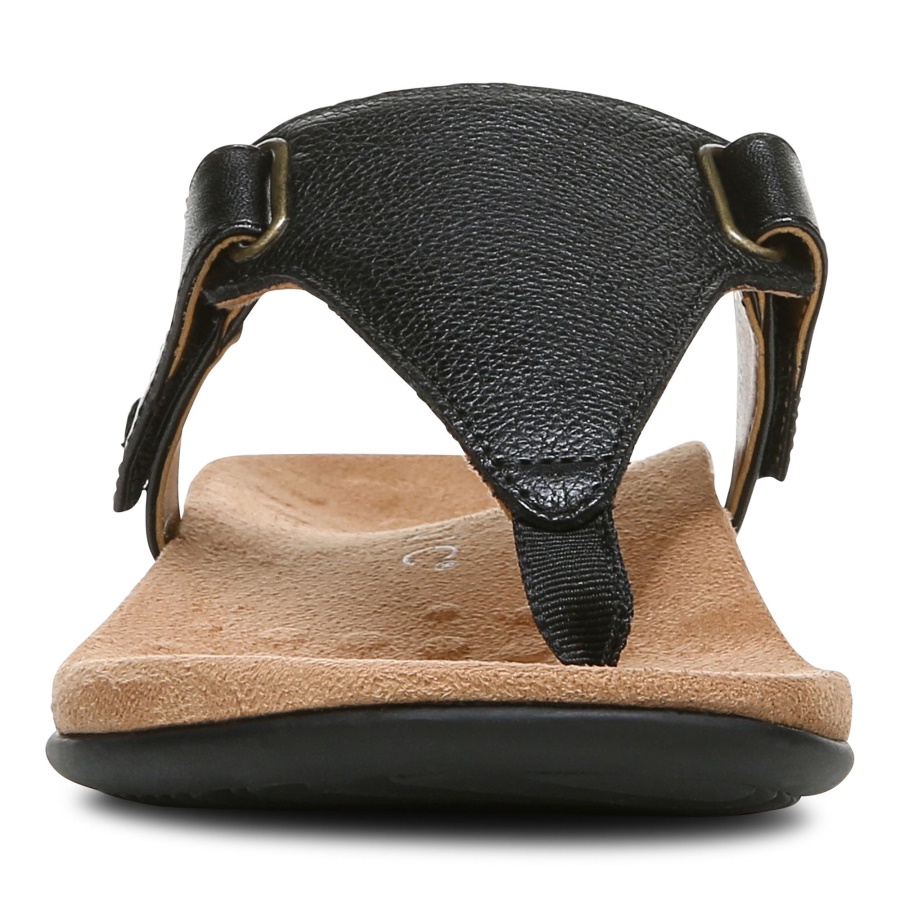 Wanda T-Strap Sandal Black Vionic