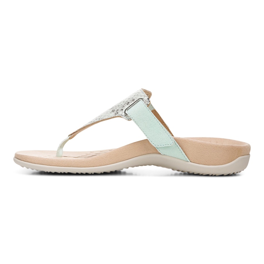 Wanda T-Strap Sandal Seafoam Vionic