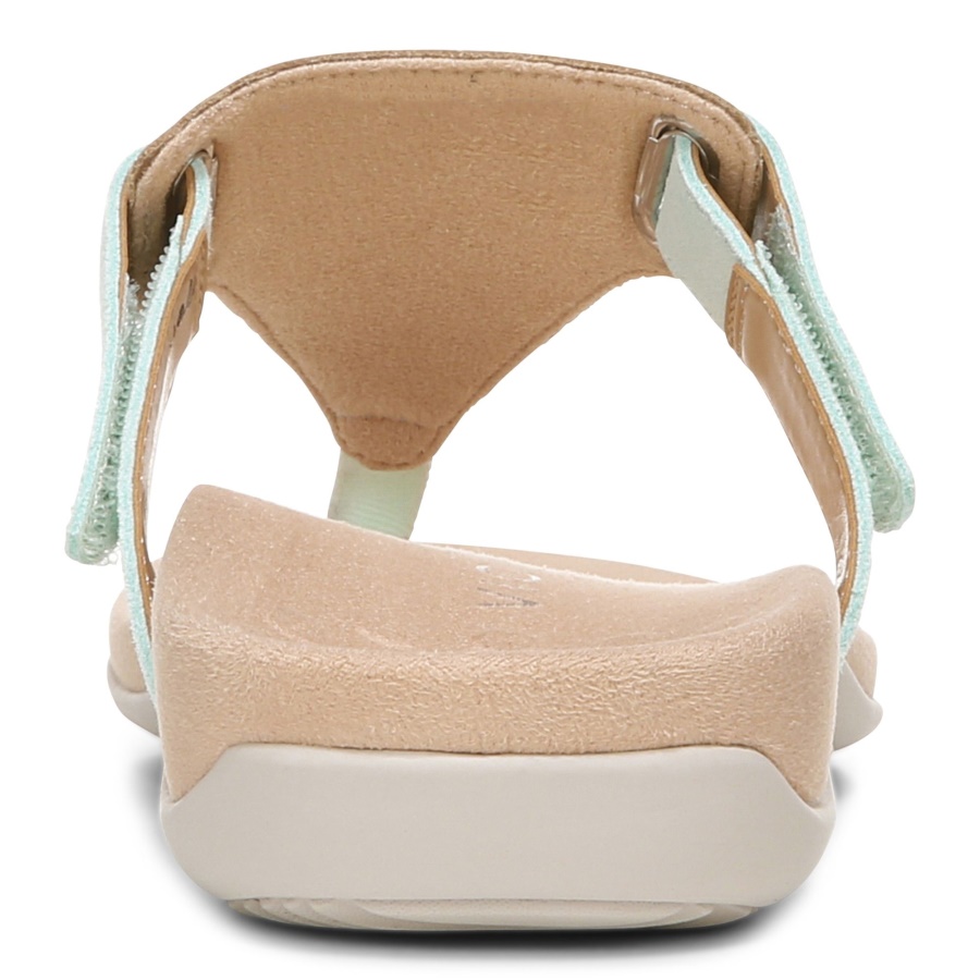 Wanda T-Strap Sandal Seafoam Vionic