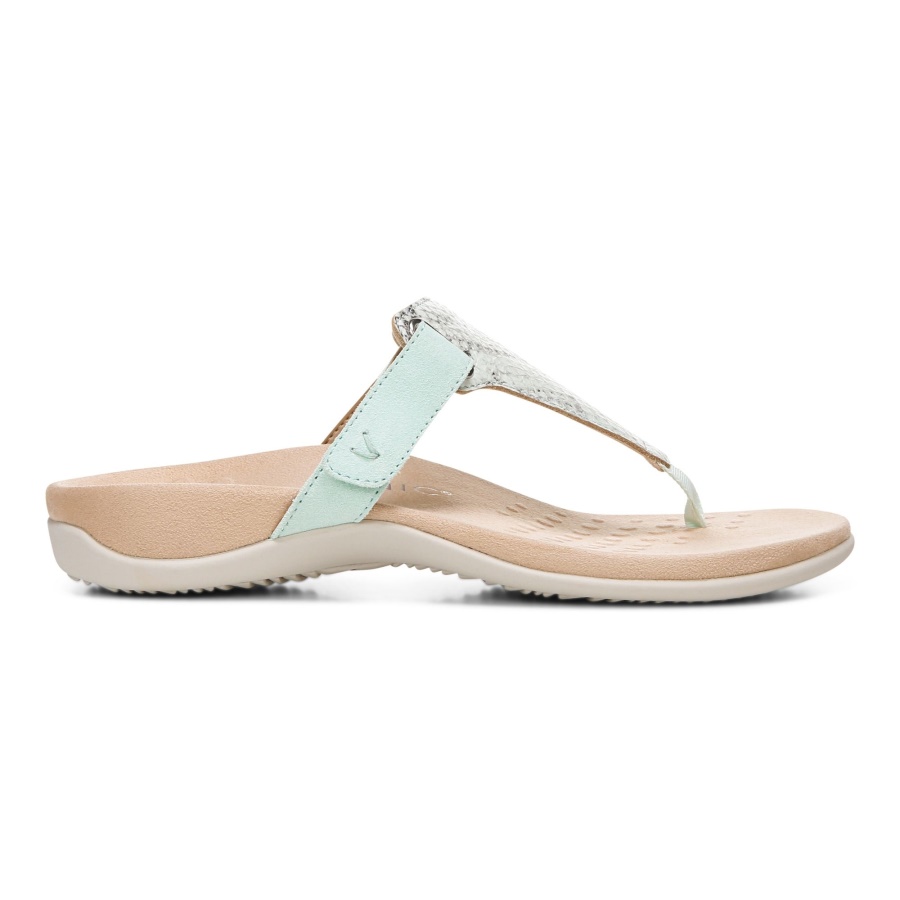 Wanda T-Strap Sandal Seafoam Vionic