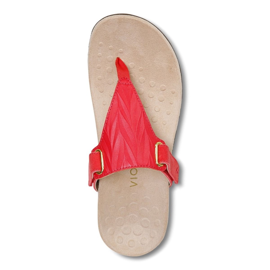 Wanda T-Strap Sandal Vionic Poppy