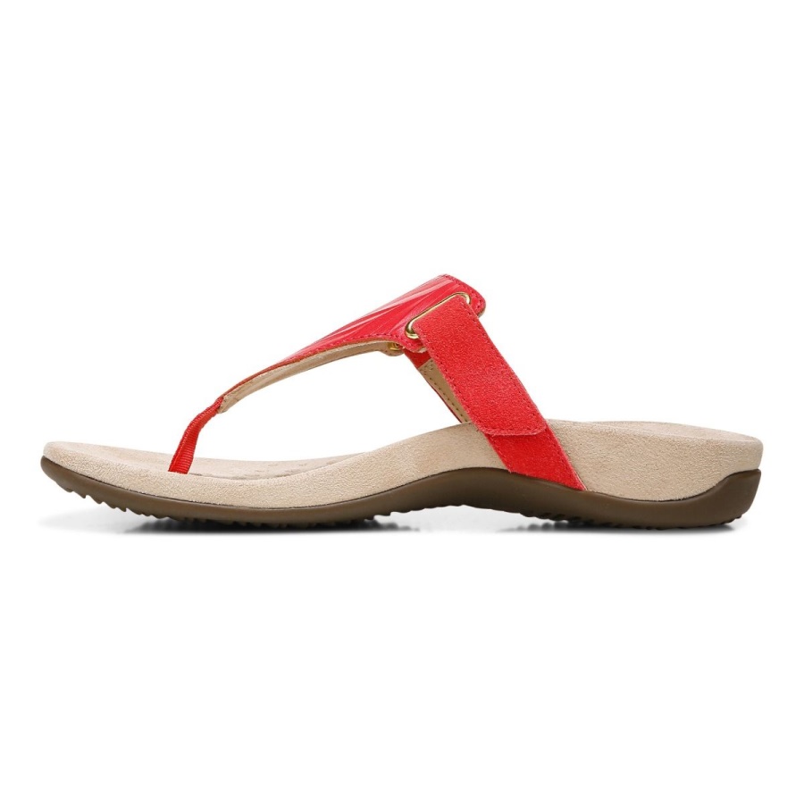 Wanda T-Strap Sandal Vionic Poppy