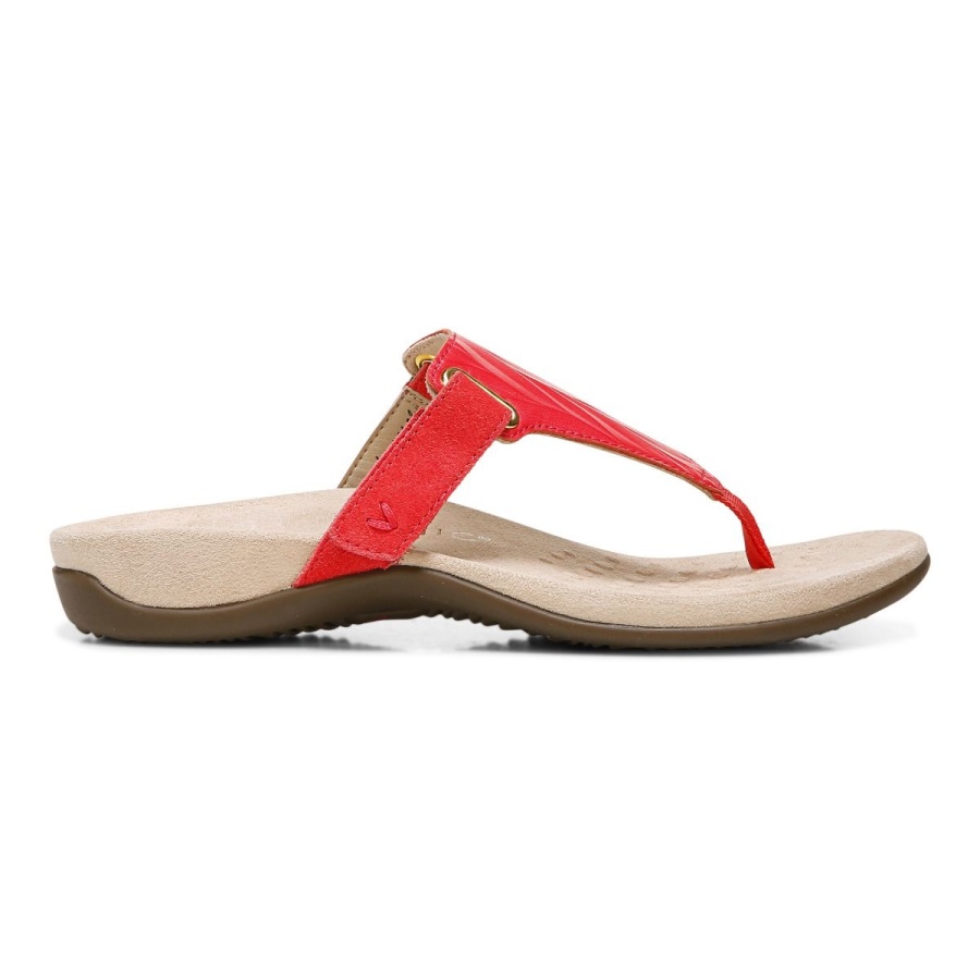 Wanda T-Strap Sandal Vionic Poppy