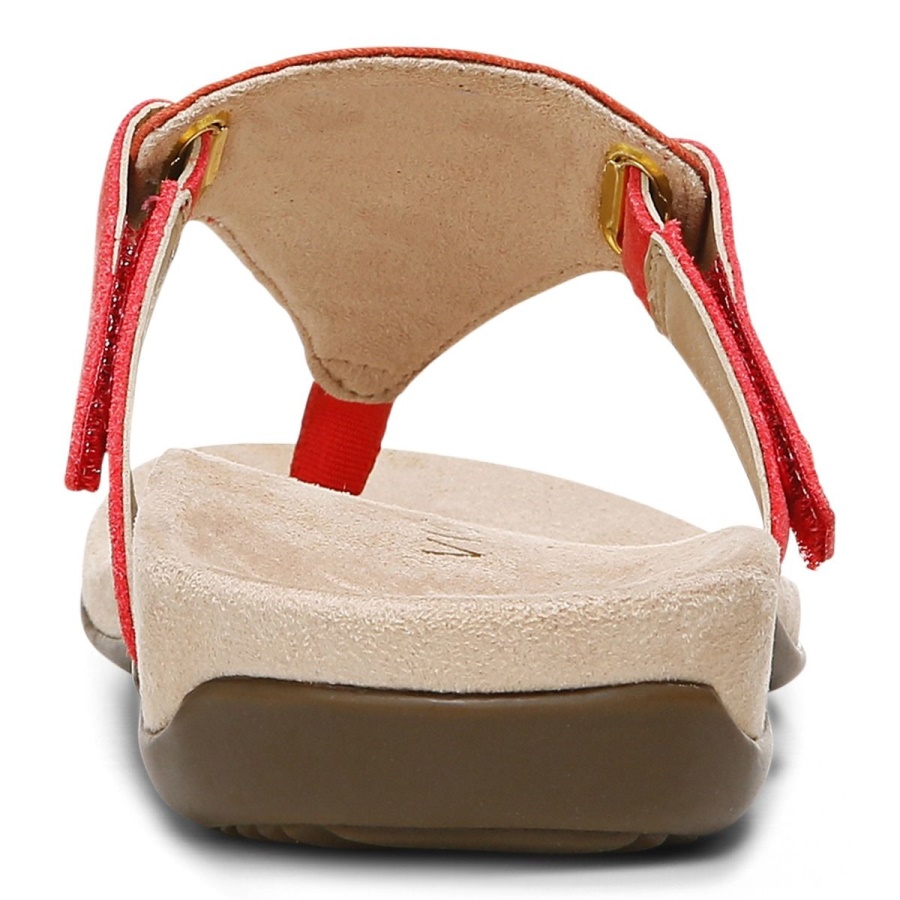 Wanda T-Strap Sandal Vionic Poppy