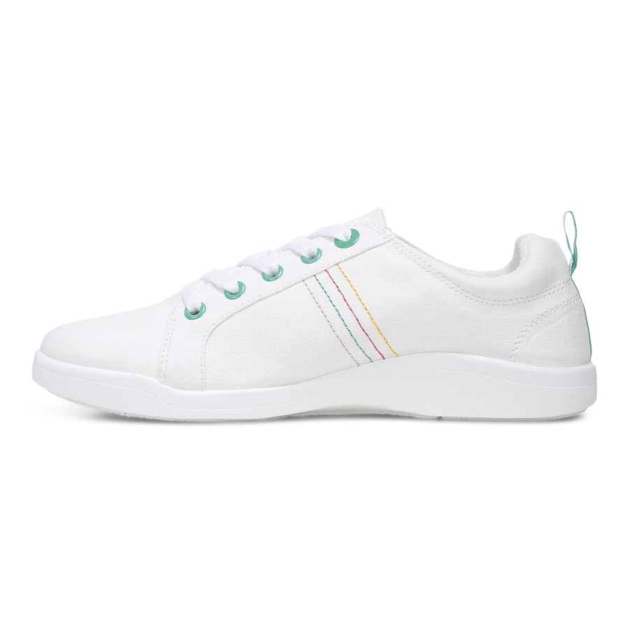 White Canvas Stinson Sneaker Vionic