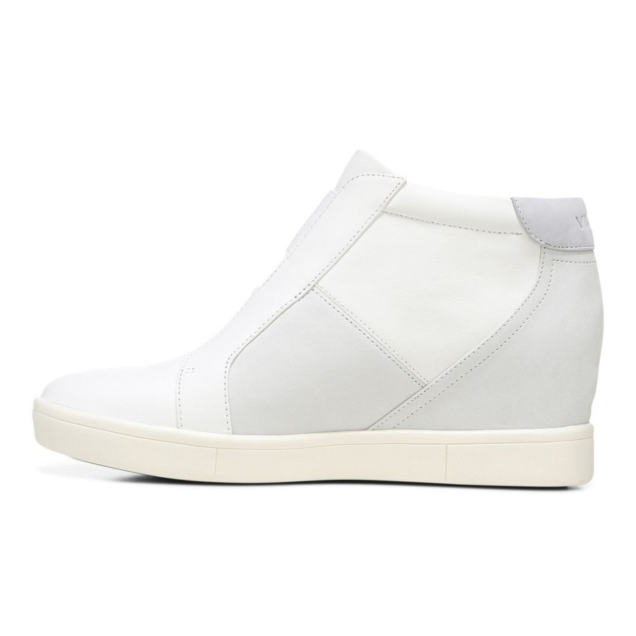 White Emery High Top Vionic