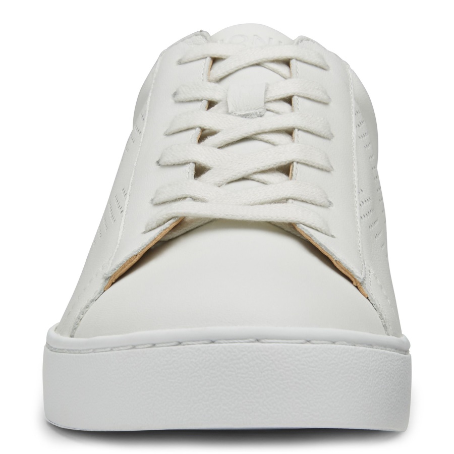 White Leather Honey Casual Trainer Vionic