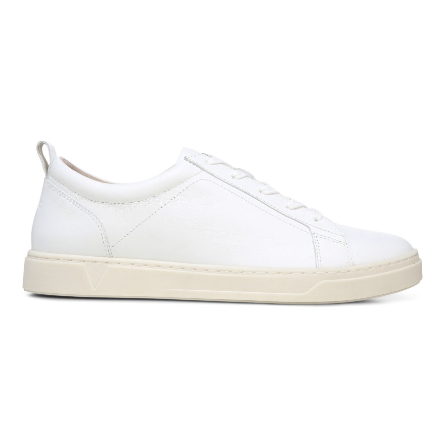 White Lucas Lace up Sneaker Vionic